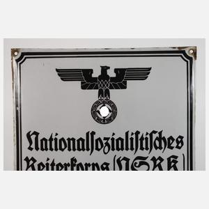 Emailleschild 3. Reich