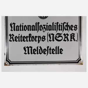 Emailleschild 3. Reich
