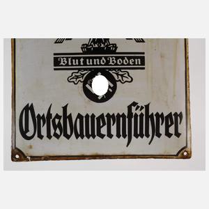 Emailleschild 3. Reich