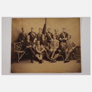 Konvolut Fotos Burschenschaften und König Ludwig