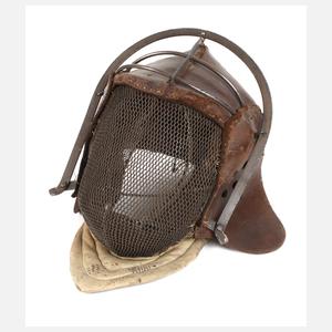 Studentische Fechtmaske