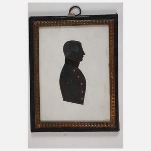 Vier studentische Schattenrissbilder