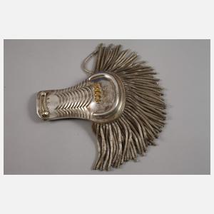 Paar Epauletten Italien, Silber