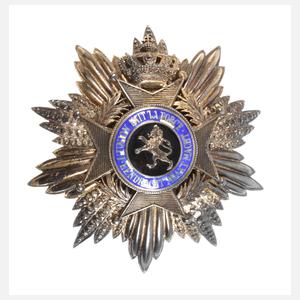 Orden Leopold II. Bruststern zum Großkreuz