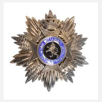 Orden Leopold II. Bruststern zum Großkreuz111