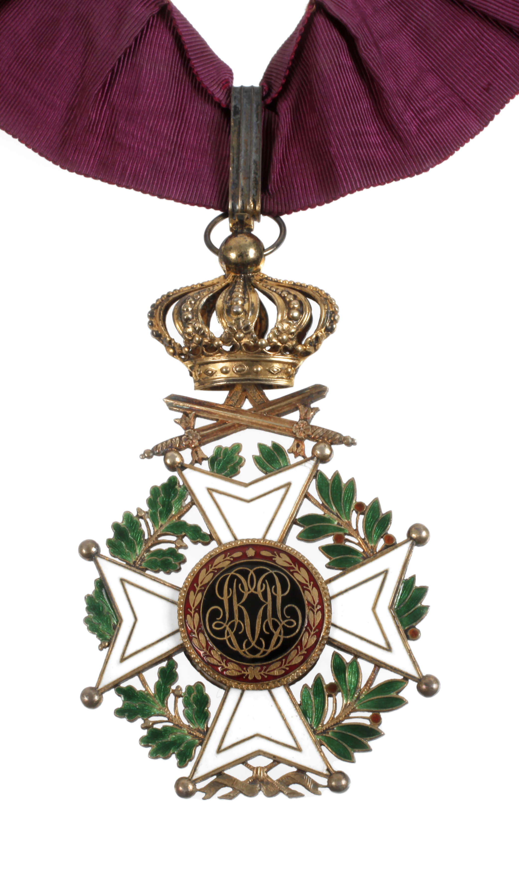 Orden Leopold II. Kommandeurskreuz mit Schwertern