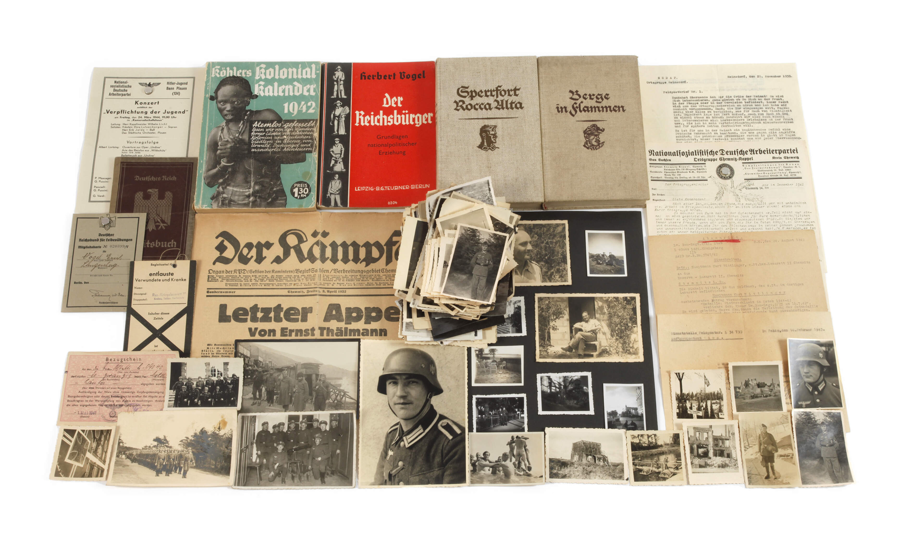 Nachlass 2. Weltkrieg