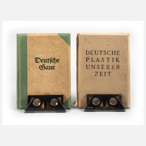 Zwei Raumbildalben 3. Reich