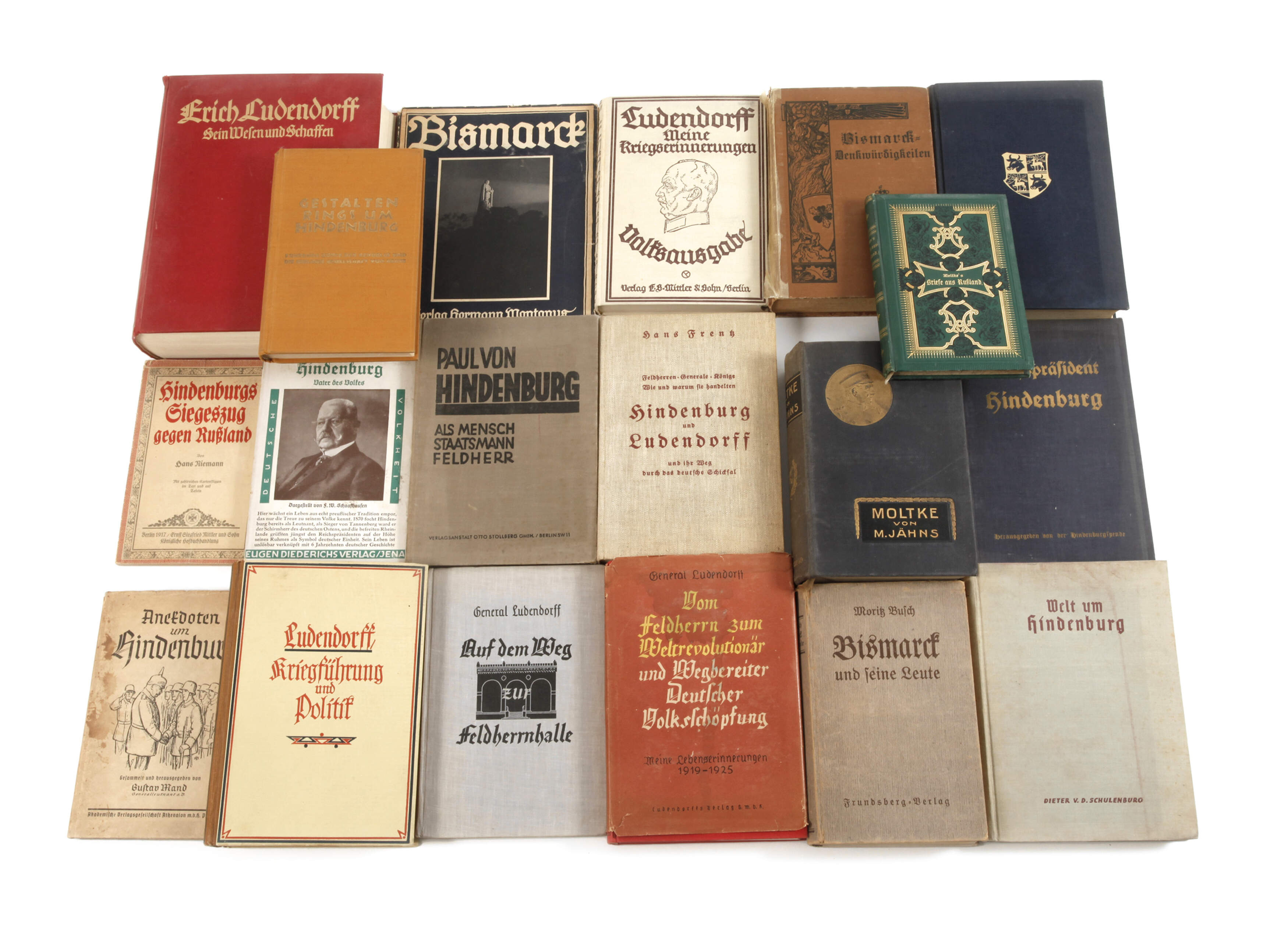 Konvolut Bücher 1. Weltkrieg