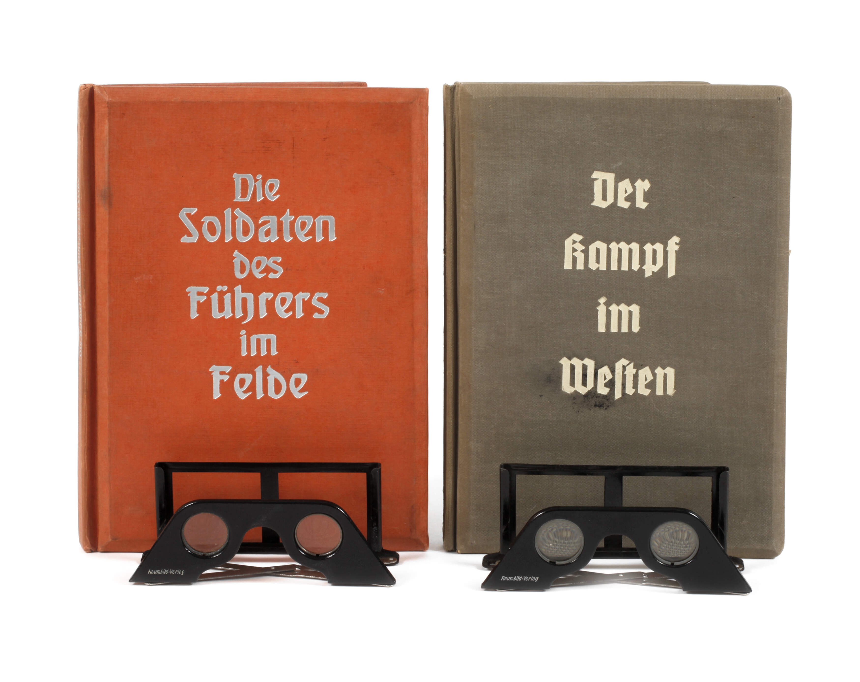 Zwei Raumbildalben 3. Reich