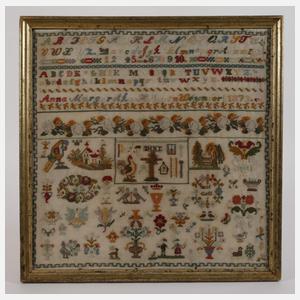 Großes Stickbild 1873