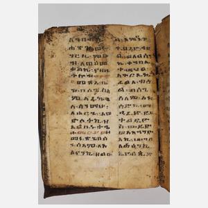 Taschenevangeliar Äthiopien