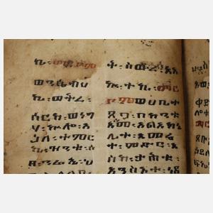 Taschenevangeliar Äthiopien