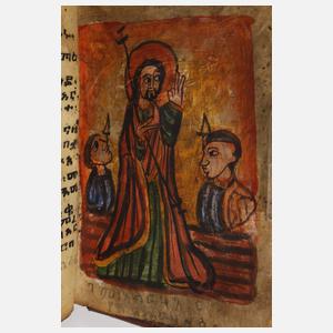 Taschenevangeliar Äthiopien