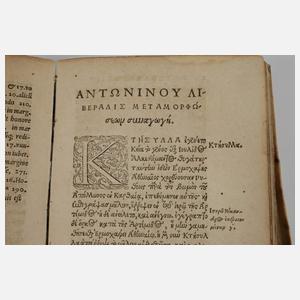 Antonini Liberalis 1568
