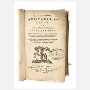 Danielis Heinsii Aristarchus Sacer 1627