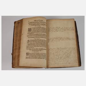 Policey Ordnung Herzog von Gülich 1696