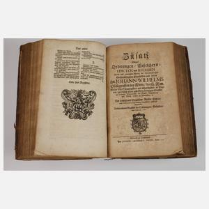 Policey Ordnung Herzog von Gülich 1696