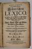 Supplement zum Historischen Lexico 1742