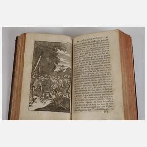 Zwei Bände Eroberung von Peru