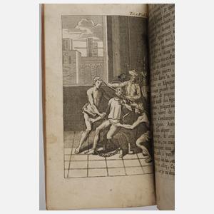 Zwei Bände Eroberung von Peru