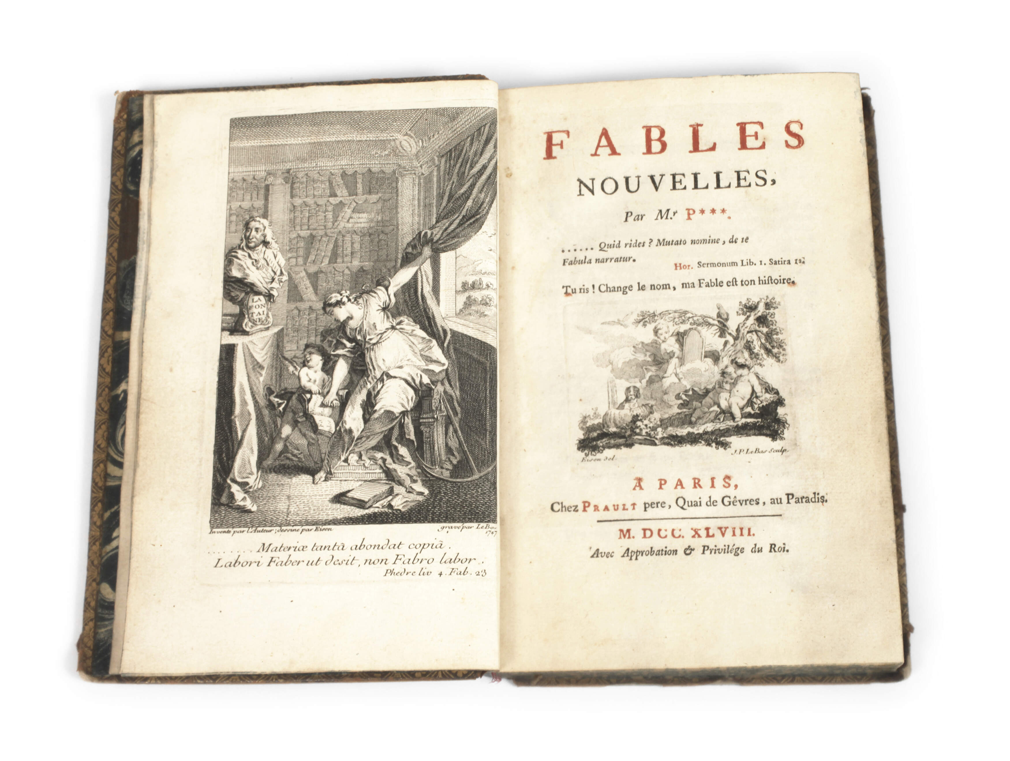 Fables Nouvelles 1748