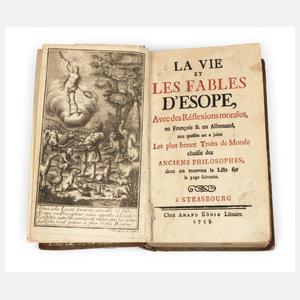 La Vie et Les Fables d'Esope 1758