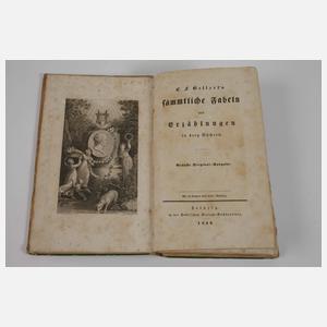 Zwei Bücher Fabeln und Gedichte