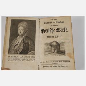 Zwei Bücher Fabeln und Gedichte