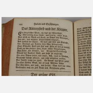 Zwei Bücher Fabeln und Gedichte