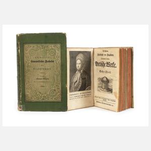 Zwei Bücher Fabeln und Gedichte