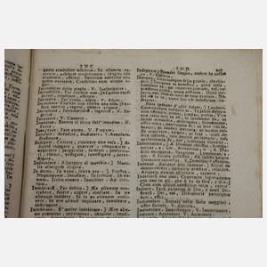 Vier alte Wörterbücher