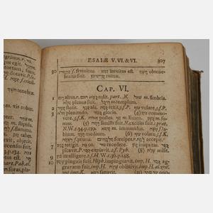 Vier alte Wörterbücher