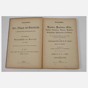 Zwei Bände Schuberts Naturgeschichte