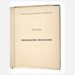 Atlas de Geographie Militaire Saint-Cyr
