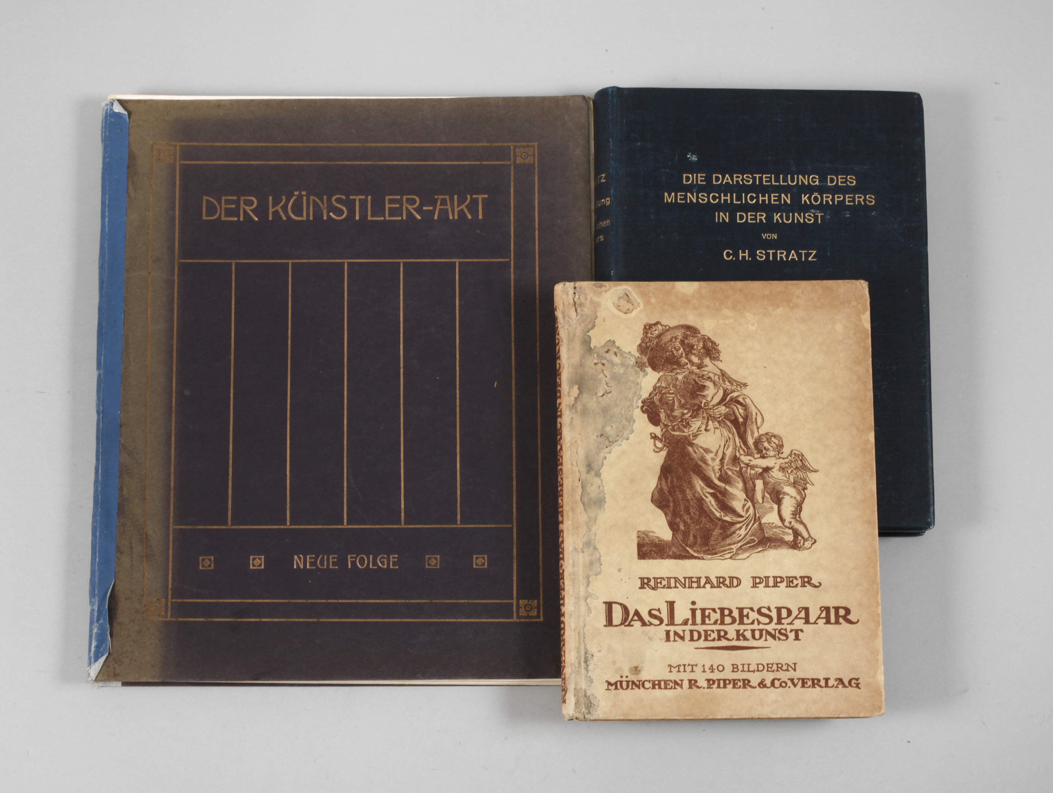 Drei Bücher Nacktheit in der Kunst