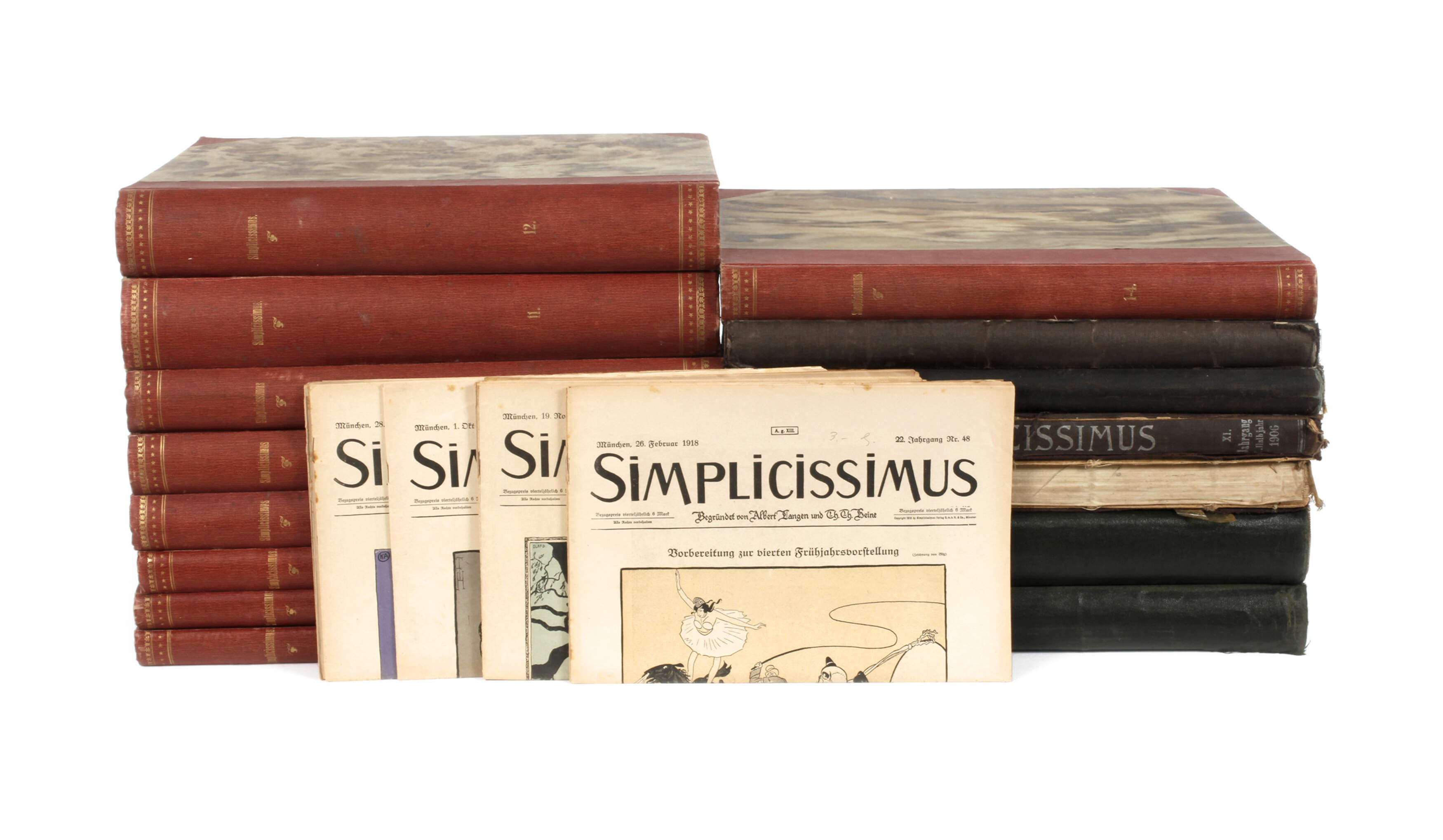 Umfangreiche Sammlung Simplicissimus