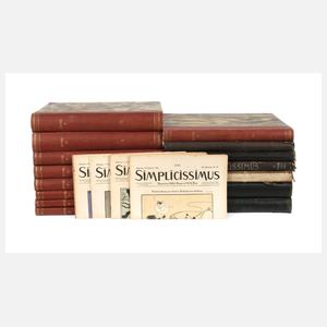 Umfangreiche Sammlung Simplicissimus