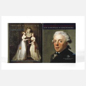 Zwei Bände Kunsthistorie Preußen