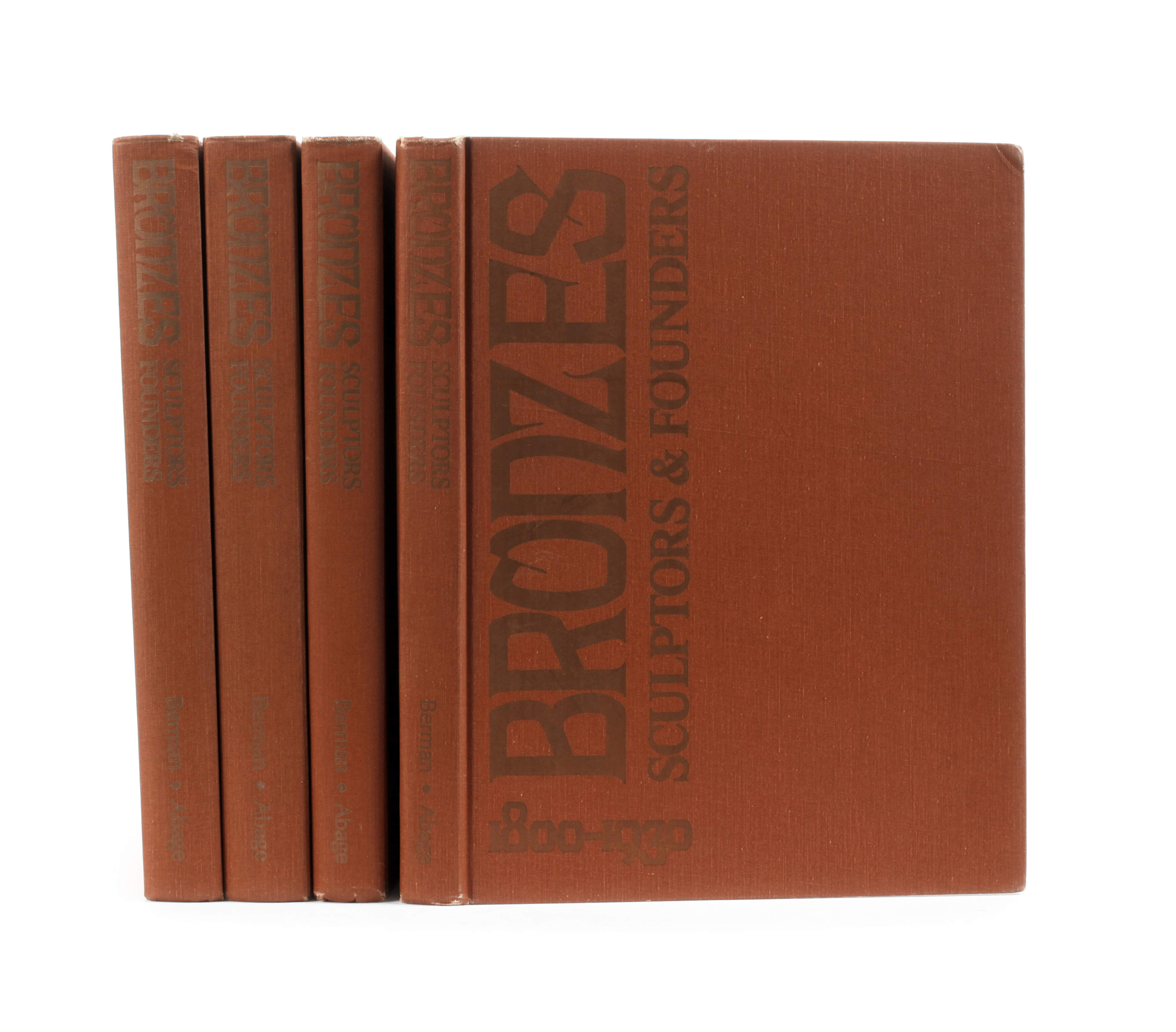 Vier Bände Bronzes Sculptors & Founders 1800–1930