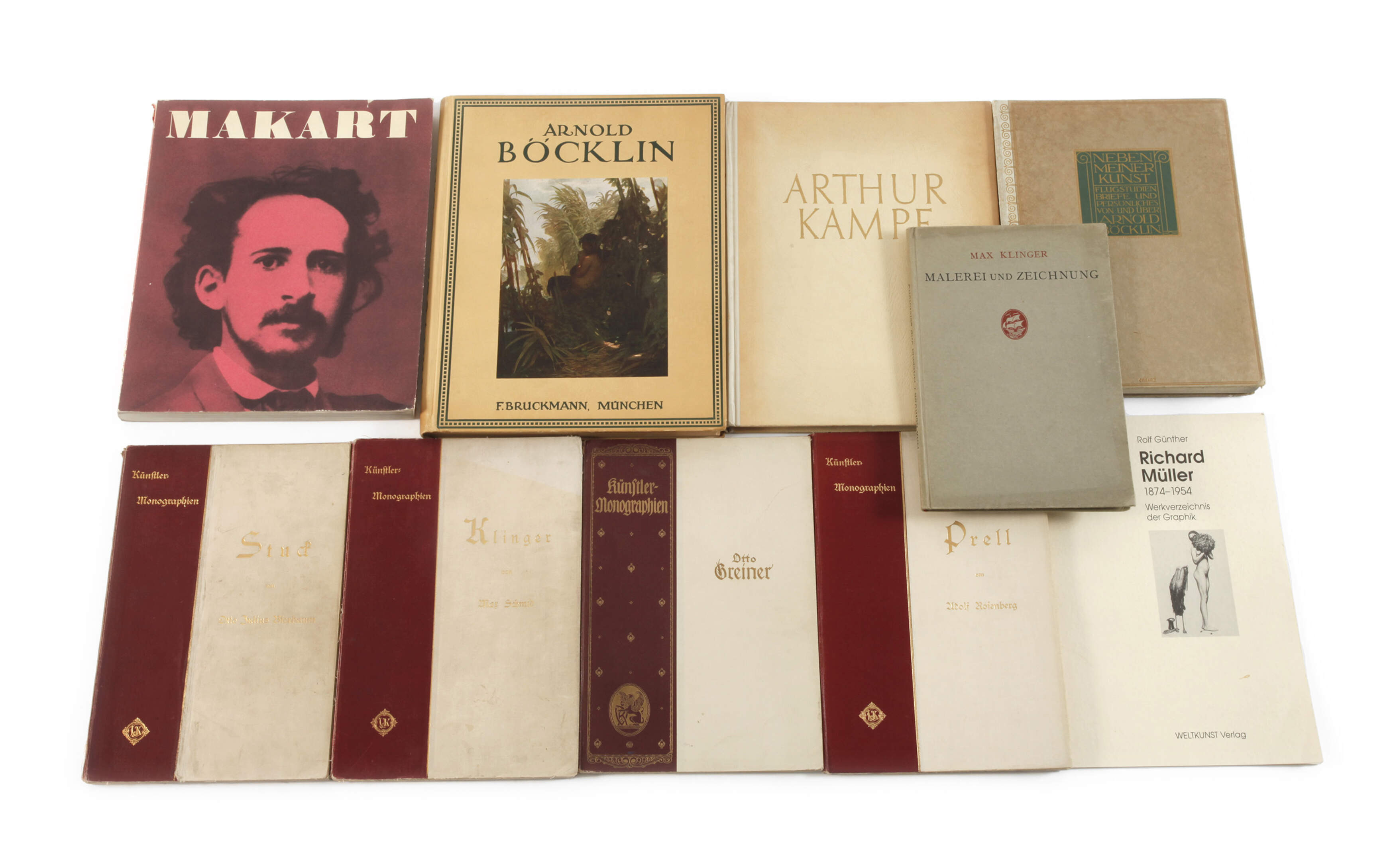 Konvolut Fachliteratur Historismus und Symbolismus