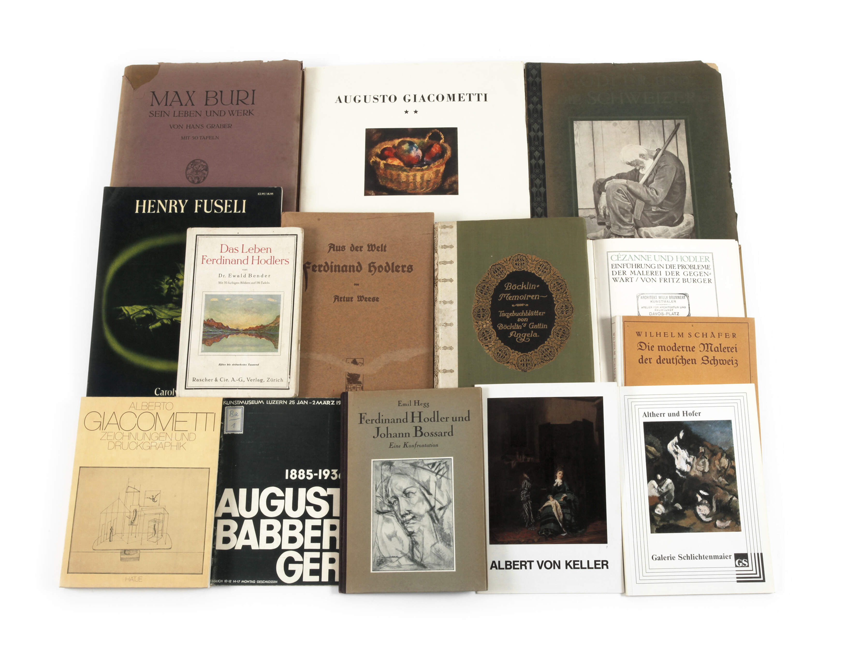 Konvolut Schweizer Künstler