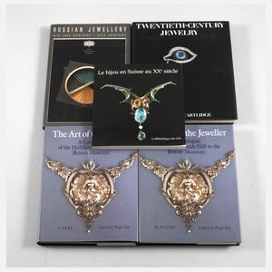 Vier Bücher Fachliteratur Jugendstilschmuck