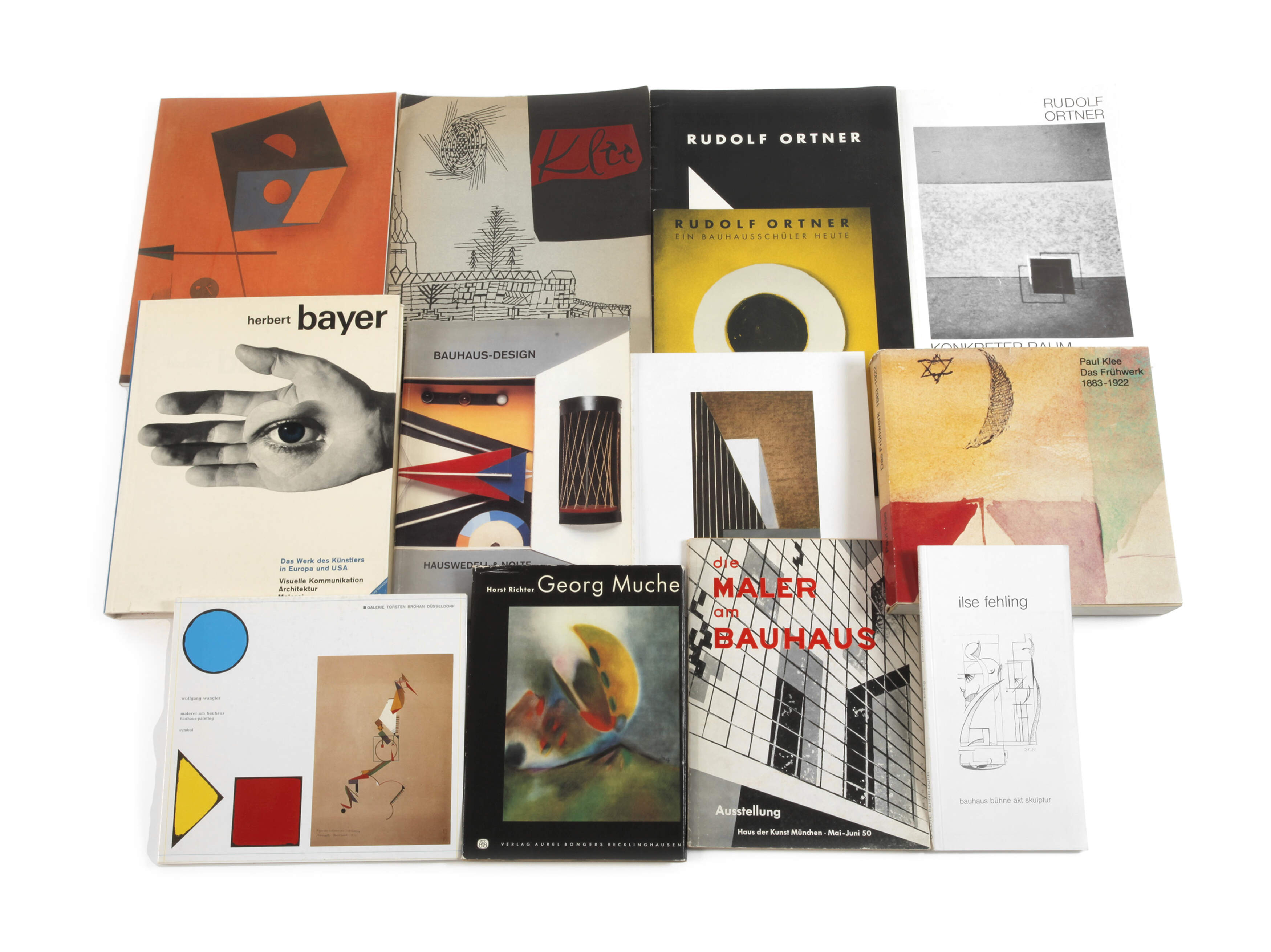 Konvolut Bauhaus-Literatur