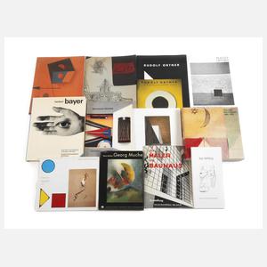 Konvolut Bauhaus-Literatur
