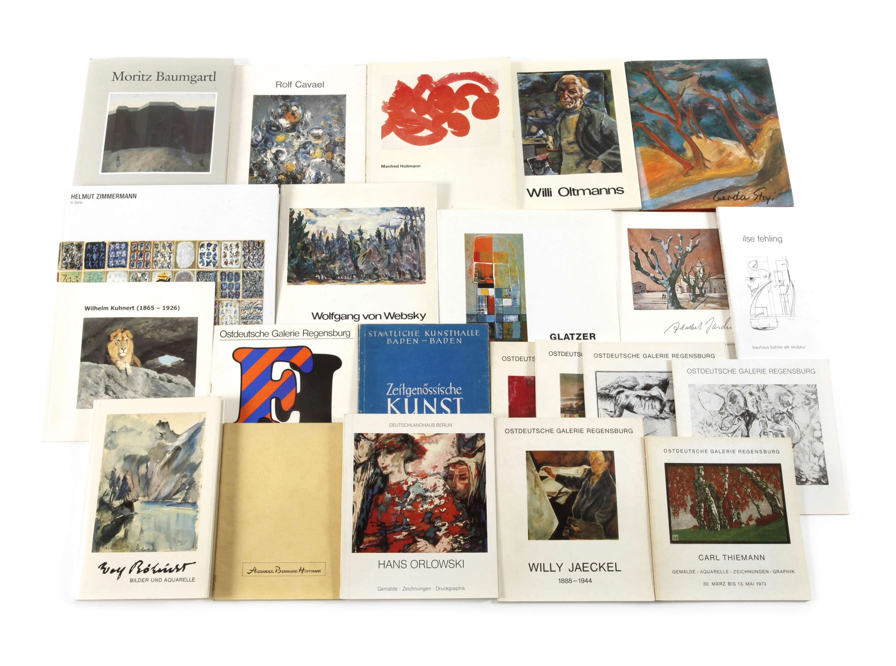 Konvolut Fachliteratur ostdeutsche Künstler