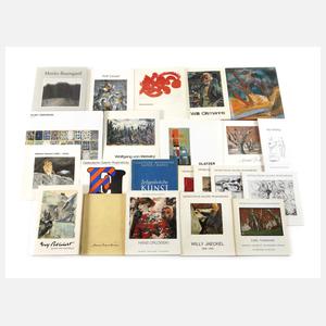 Konvolut Fachliteratur ostdeutsche Künstler