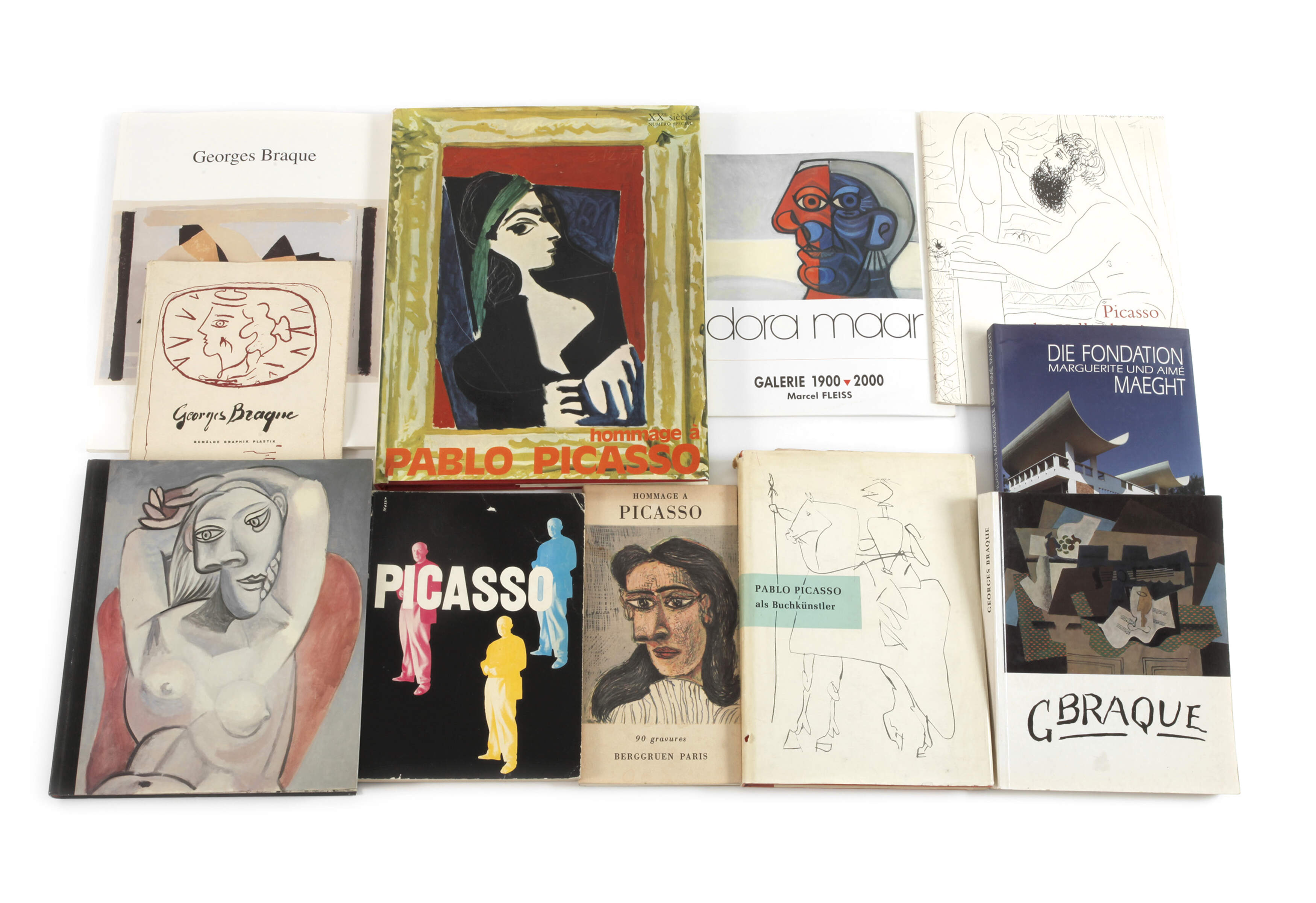 Konvolut Künstlerliteratur