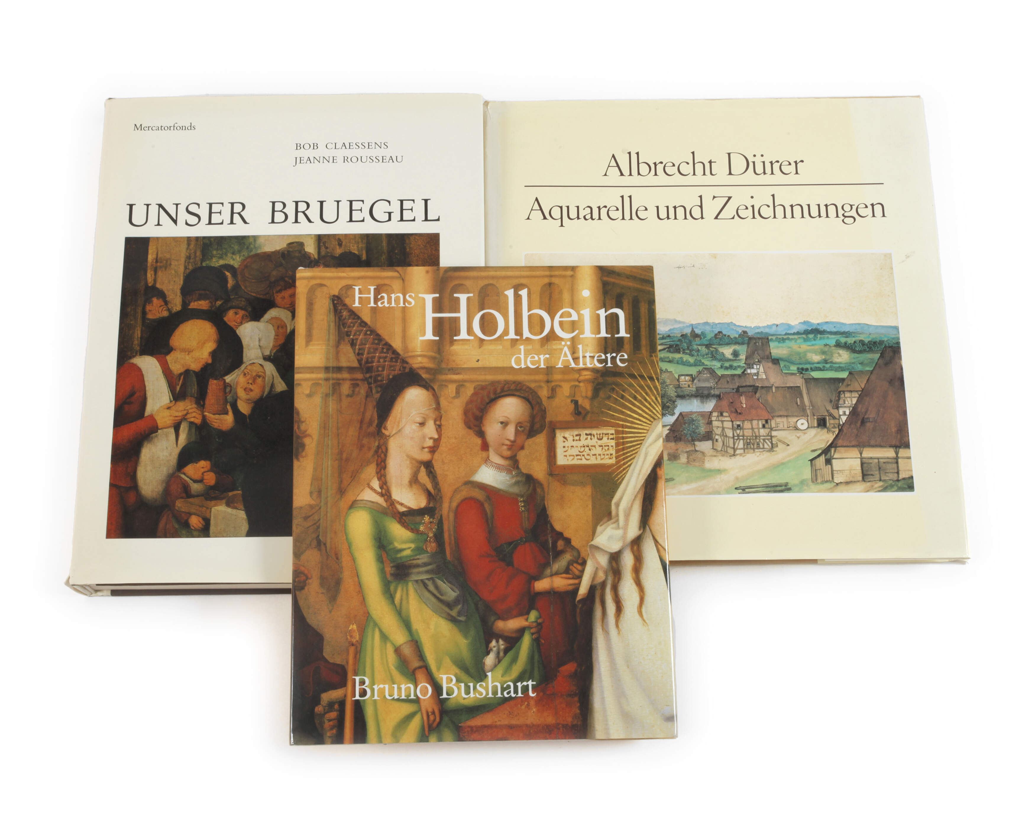 Drei Bücher Künstlerliteratur
