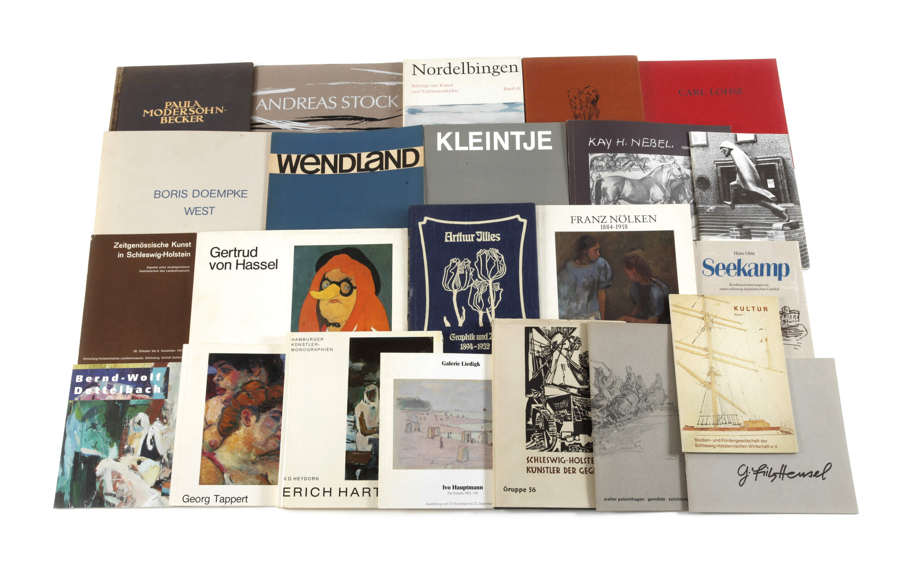 Künstlerliteratur Hamburg und Schleswig-Holstein